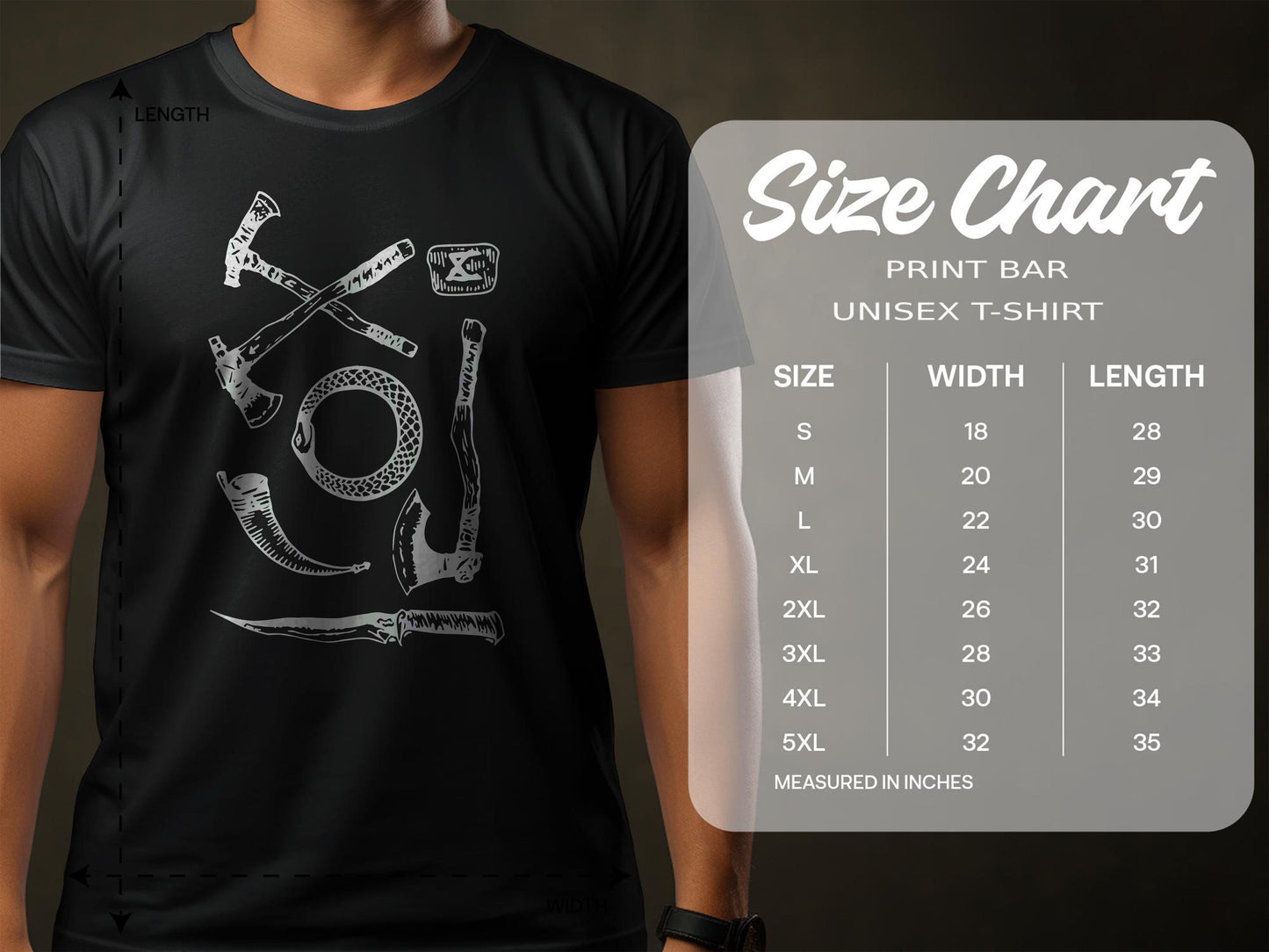 Axes Knives Ring T-Shirt