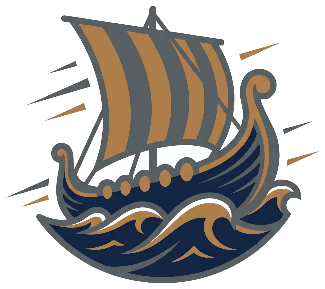 Viking shipping badge