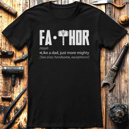 Fa Thor Text  T-Shirt