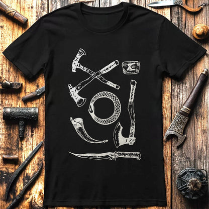 Axes, Knives &  T-Shirt