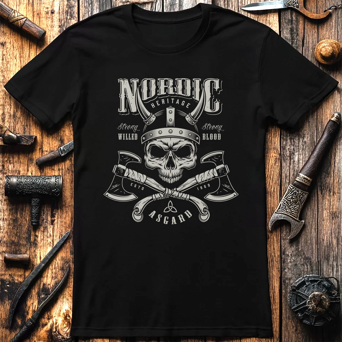 Nordic Heritage Asgard Viking T-shirt