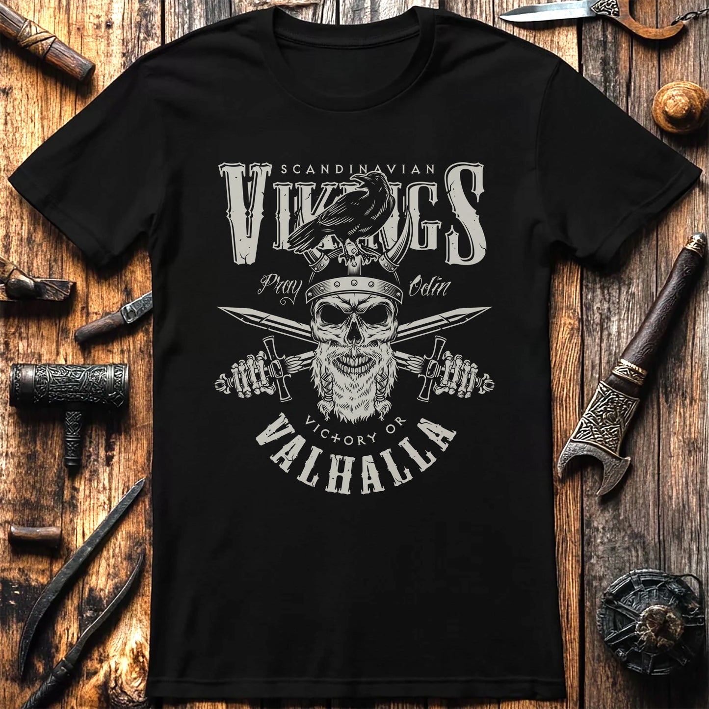 Bones & Swords Viking t-shirt