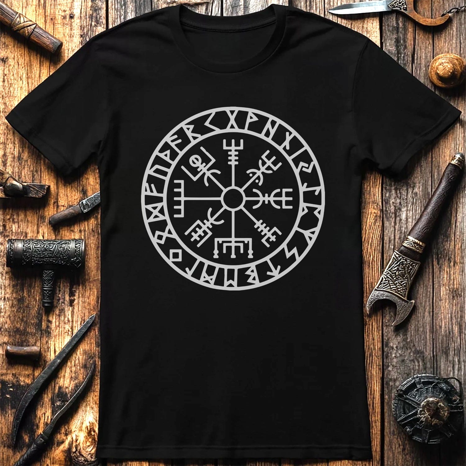 Vegvisir Compass  T-Shirt