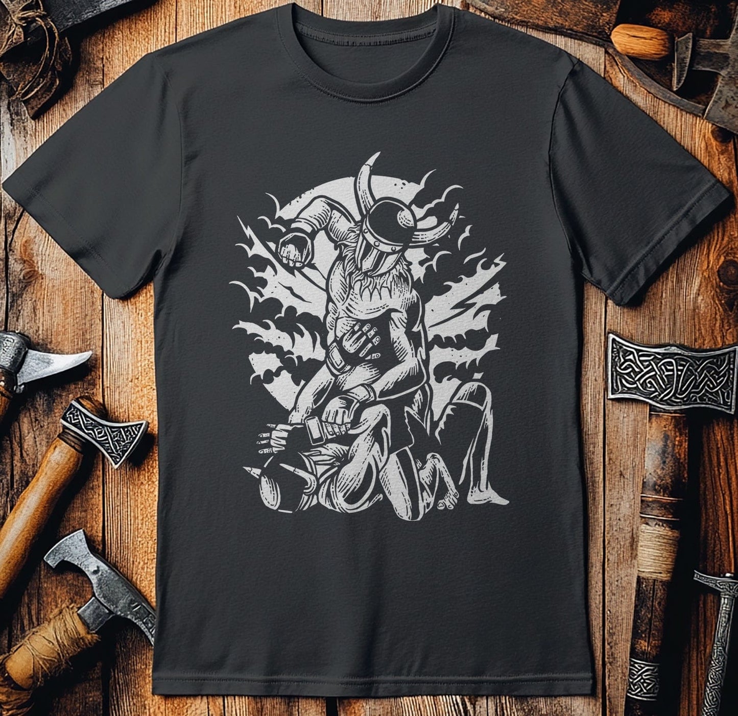 Viking Fight  T-Shirt