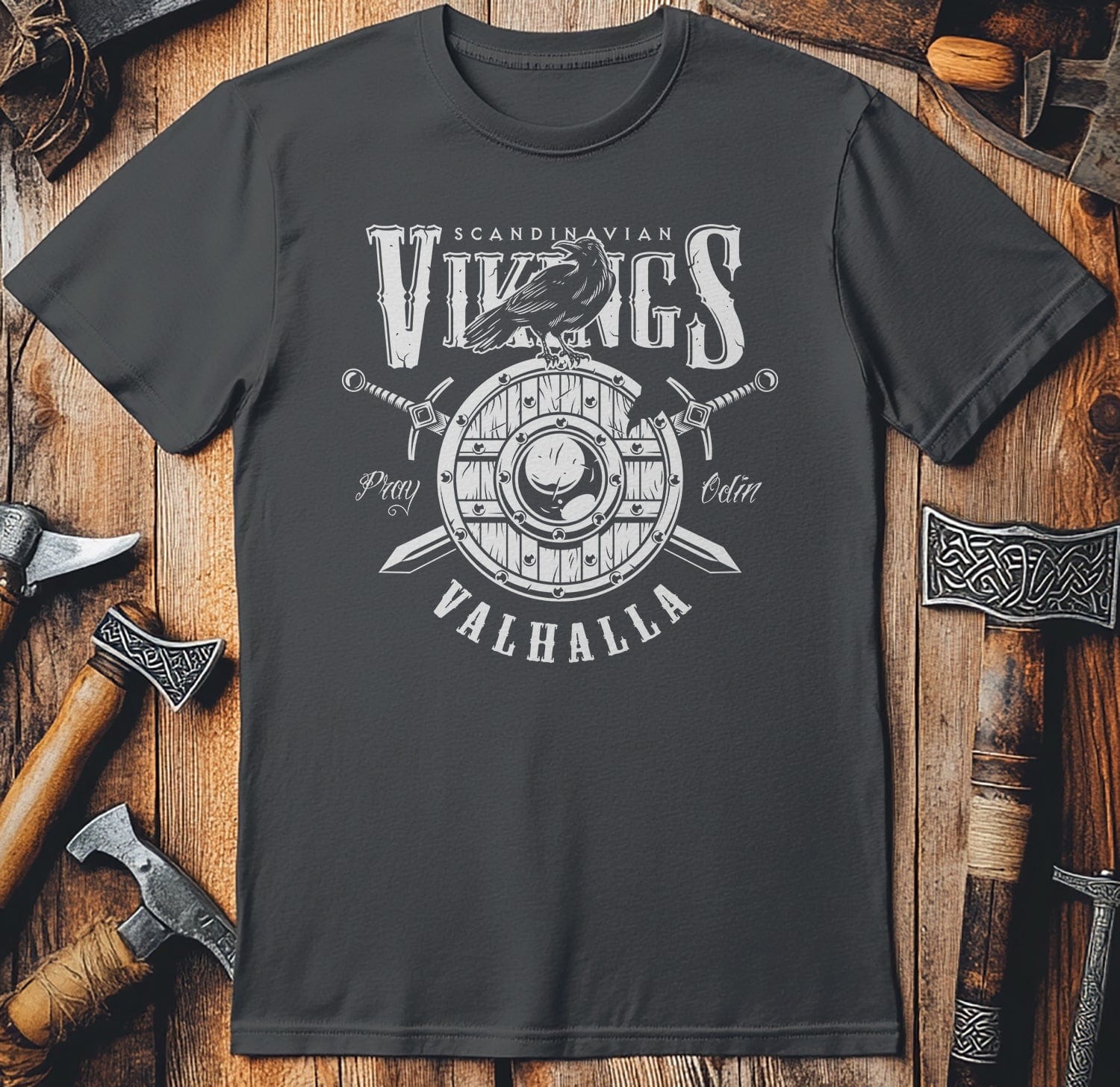 Crow & Shield  T-Shirt