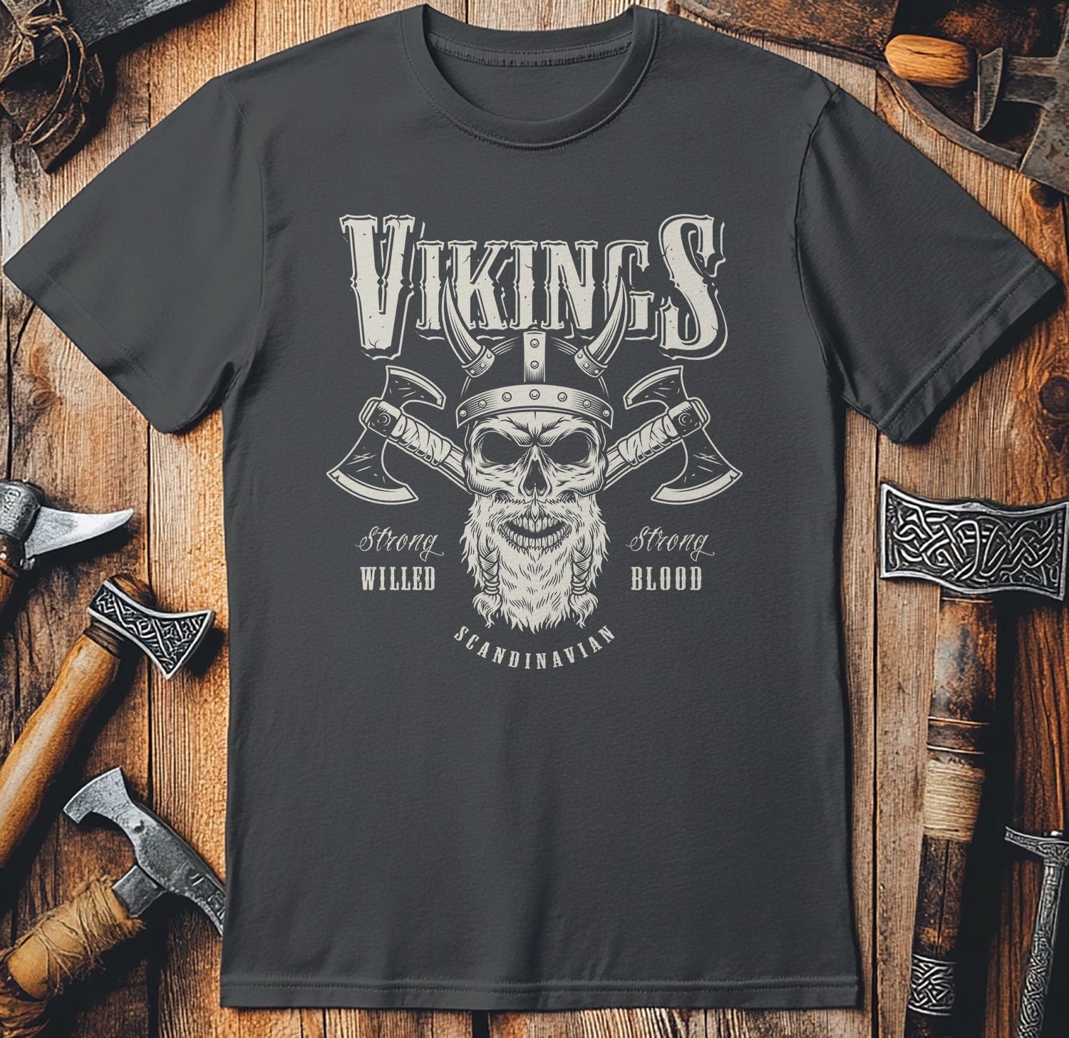 Axe & Bearded  T-Shirt