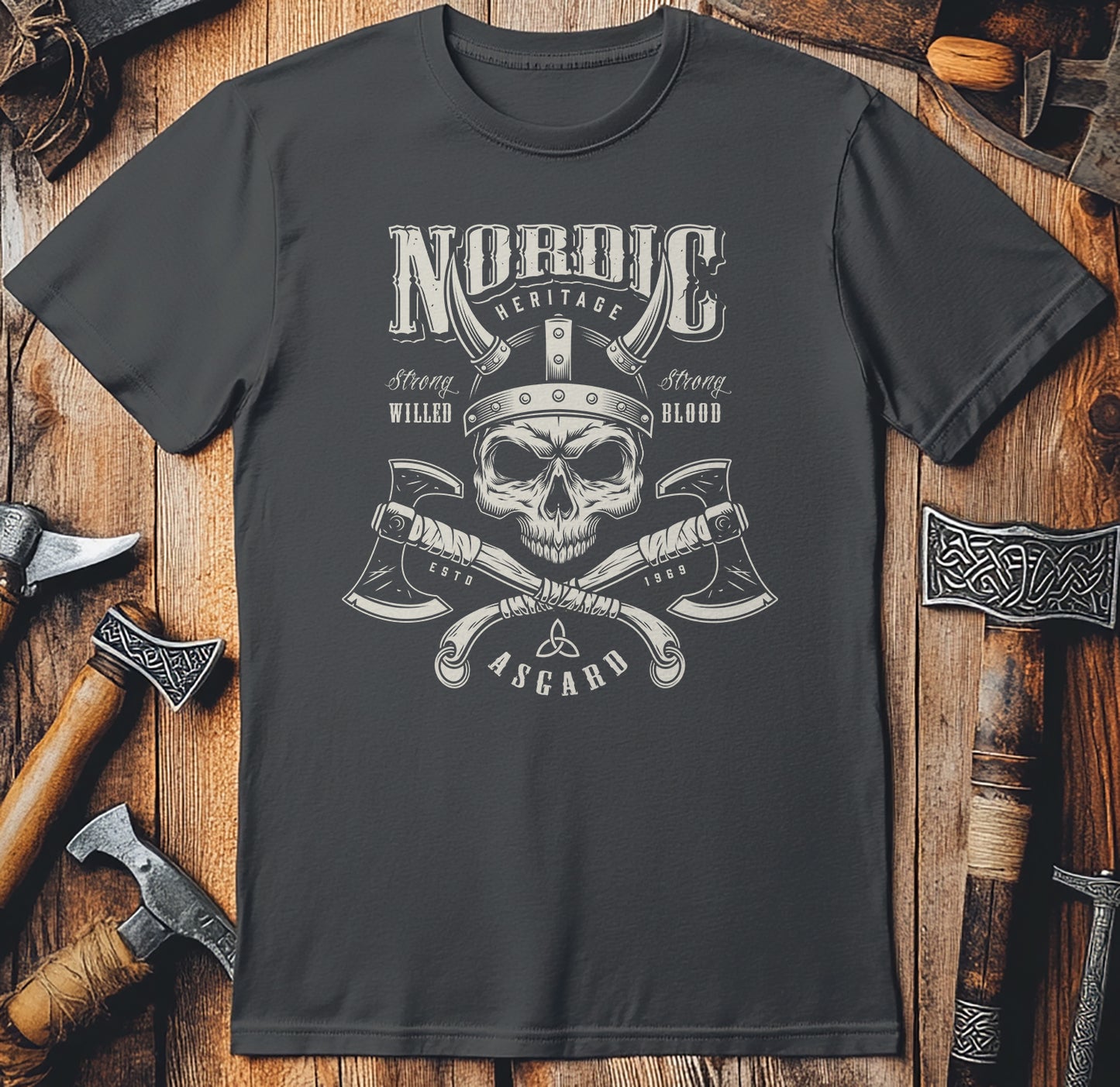 Nordic Heritage Asgard Viking T-shirt