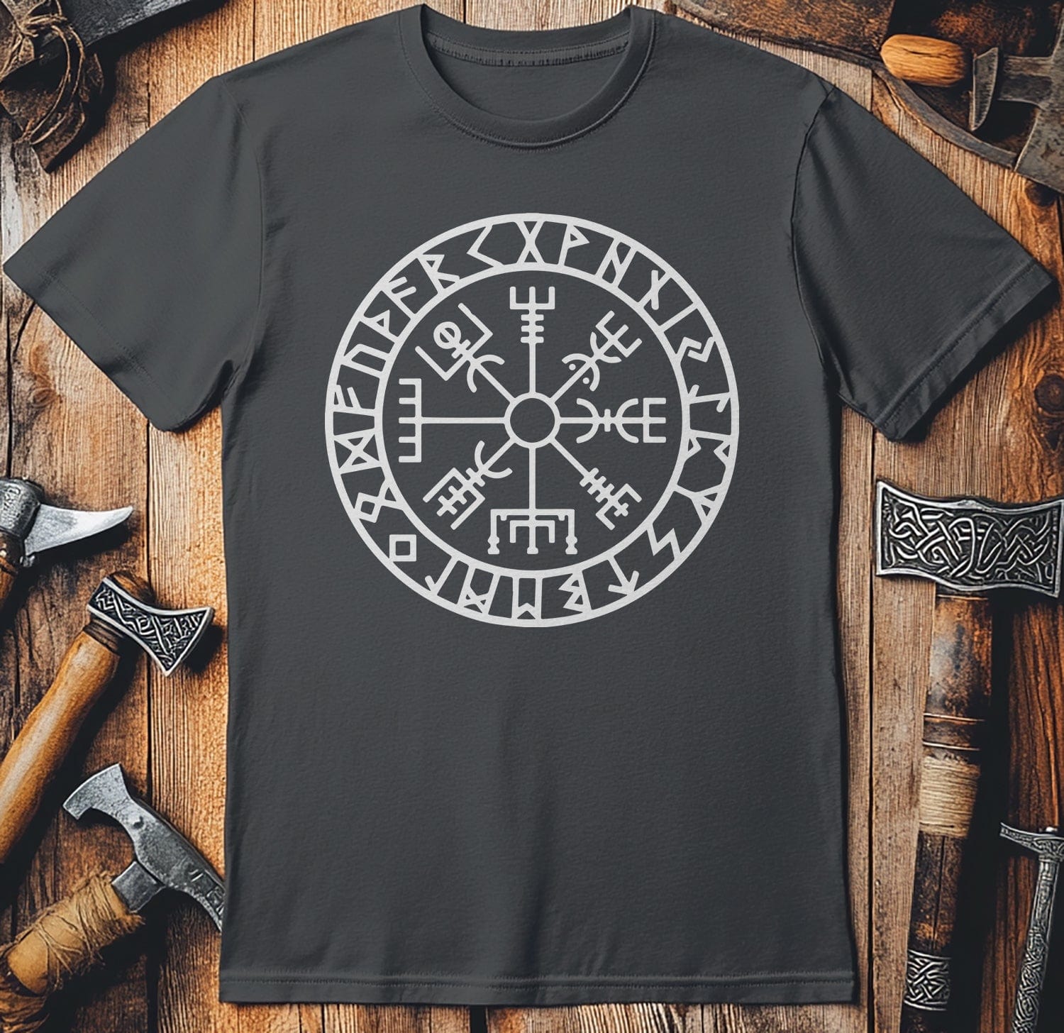 Vegvisir Compass  T-Shirt