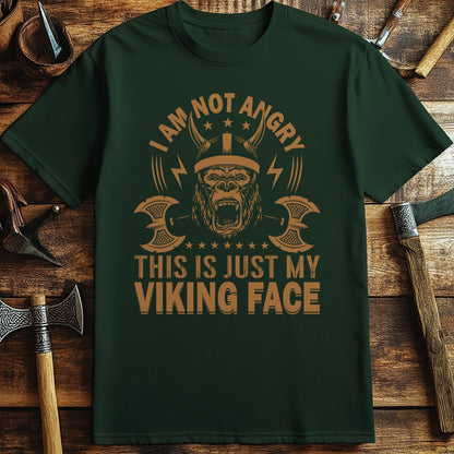 I’m Not Angry, This is Just My Viking Face T-shirt