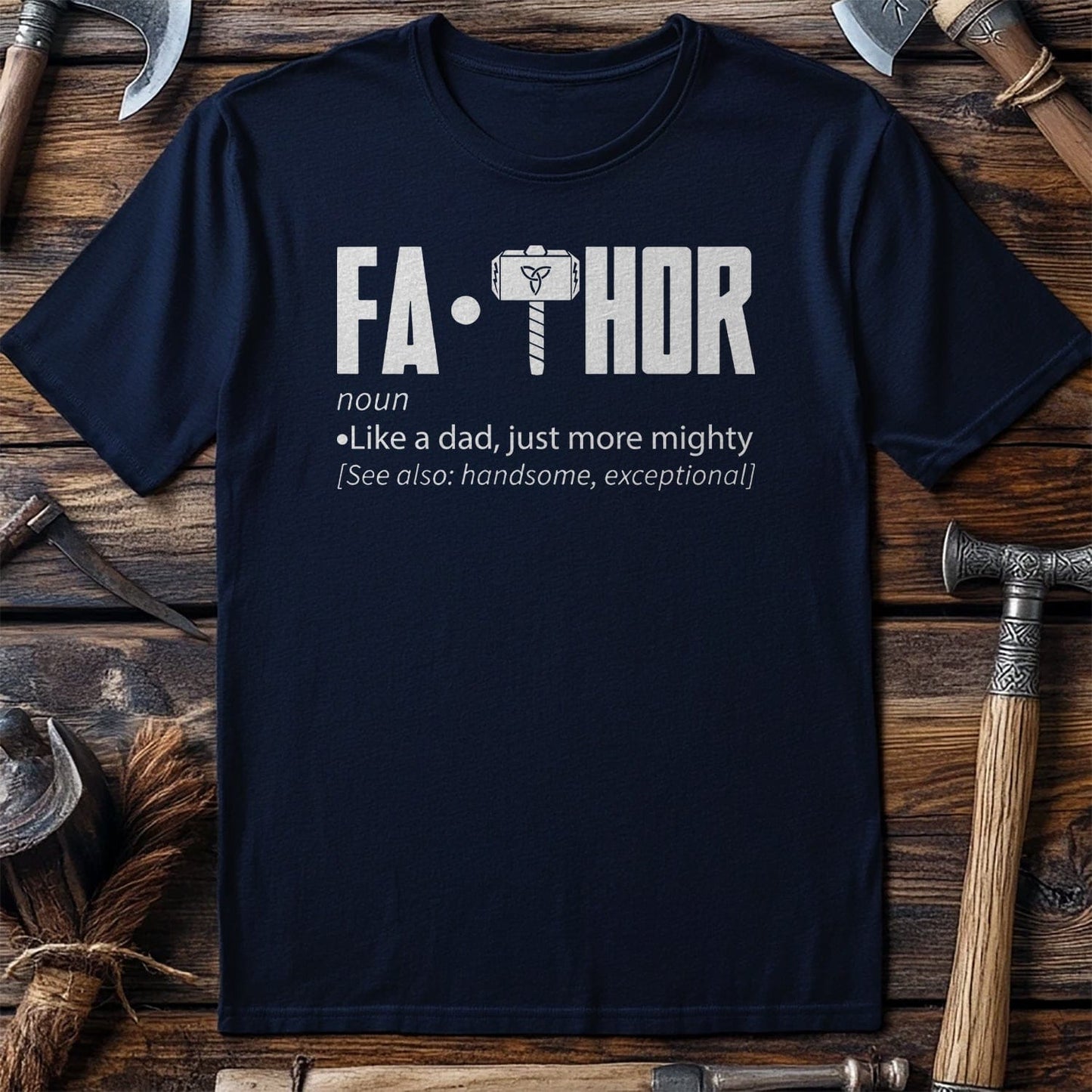 Fa Thor Text  T-Shirt