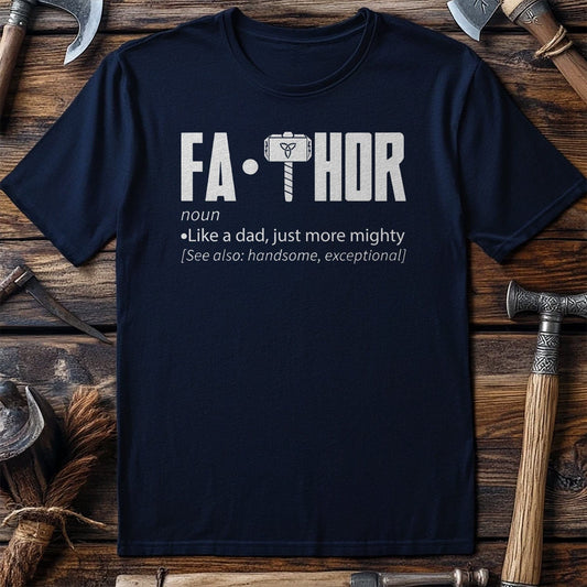 Fa Thor Text  T-Shirt US