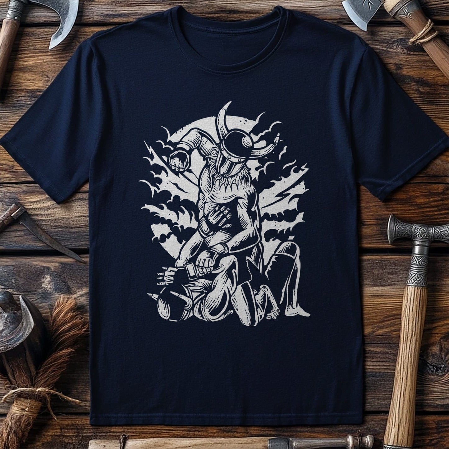 Viking Fight  T-Shirt