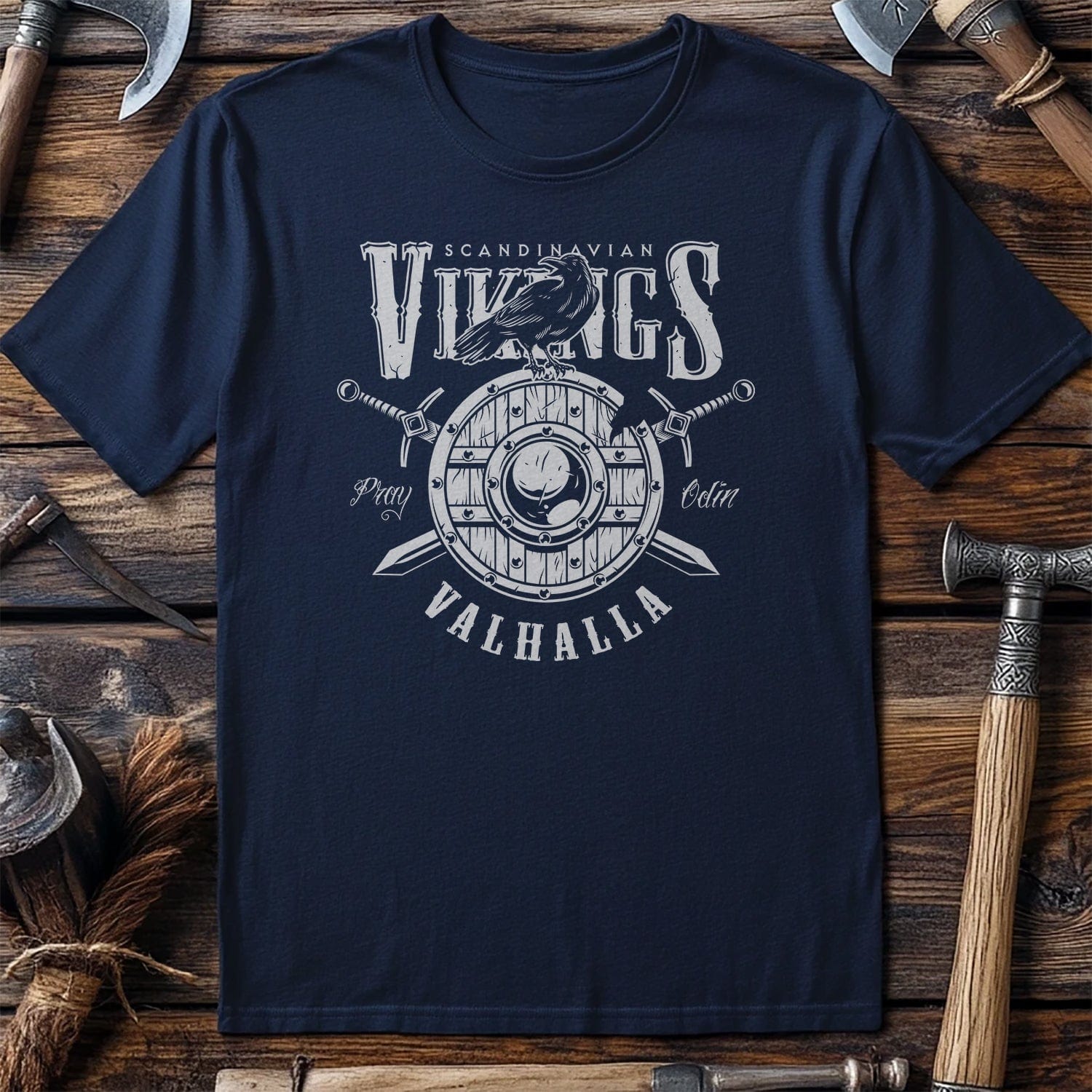 Crow & Shield  T-Shirt