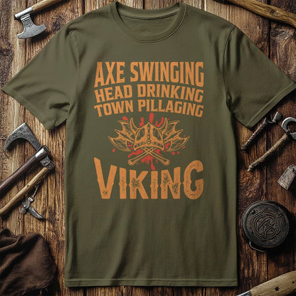 Axe Swinging Sumo  T-Shirt