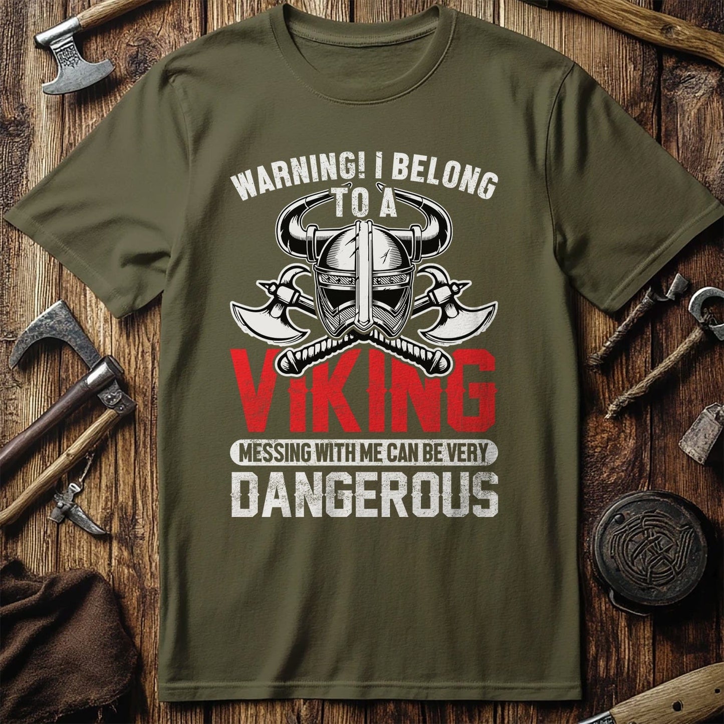 Warning! I Belong  T-Shirt