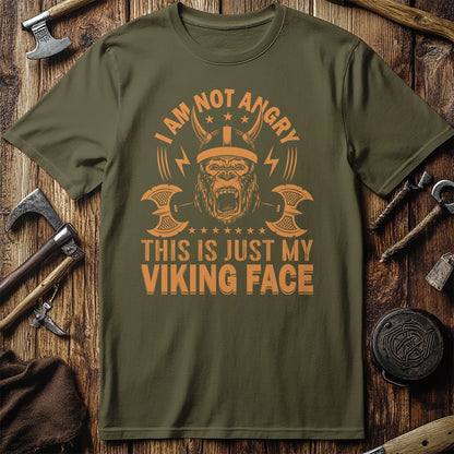 I’m Not Angry, This is Just My Viking Face T-shirt