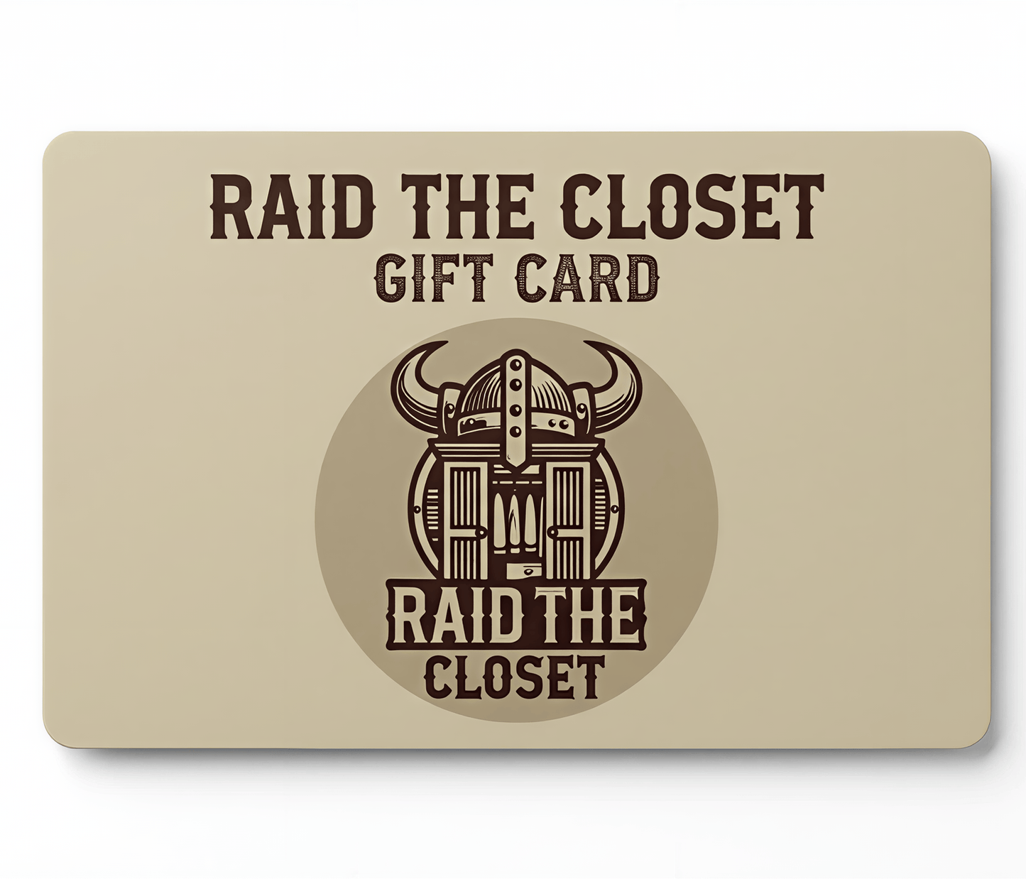 01 Raidthecloset Gift Card